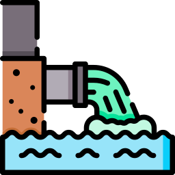 Waste water icon