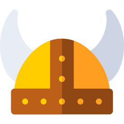 Viking helmet icon