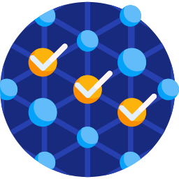 Distributed ledger icon