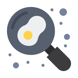 Frying pan icon