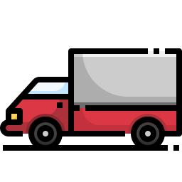 Pickup truck icon