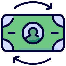 Cash flow icon