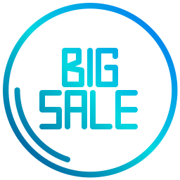 Big sale icon