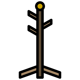 Coat stand icon