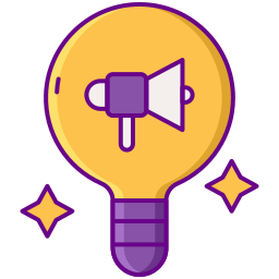 Marketing strategy icon