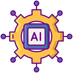 Artificial intelligence icon