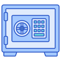 Safe deposit icon