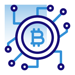 logo bitcoin icona