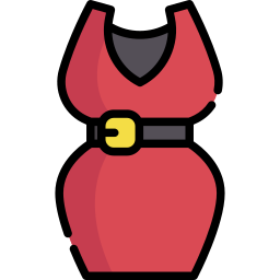 Wiggle dress icon