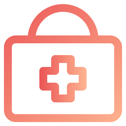 Medical kit icon