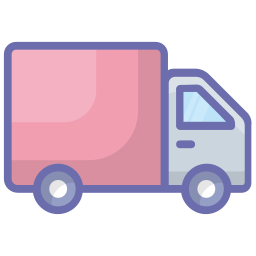 Cargo truck icon