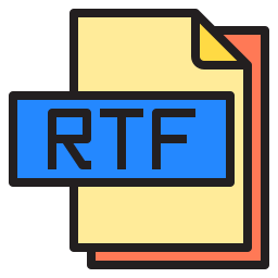 fichier rtf Icône