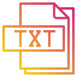 Txt file icon