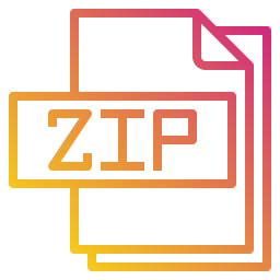 Zip file icon