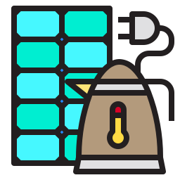 Electric kettle icon