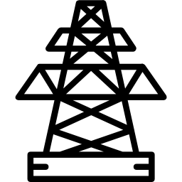 Electric tower icon