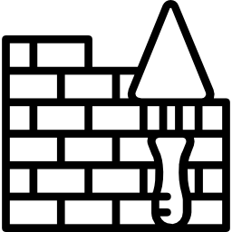 Brick wall icon