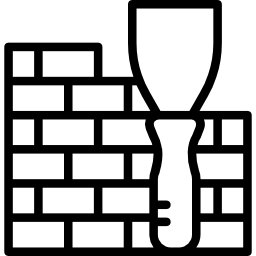 Brick wall icon