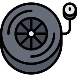 Tire pressure icon