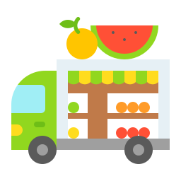 Food truck icon