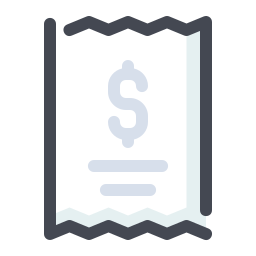 Receipt icon