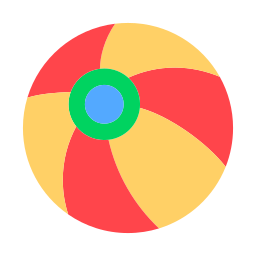 Beach ball icon