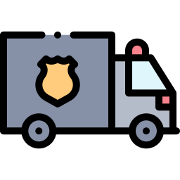 Police van icon