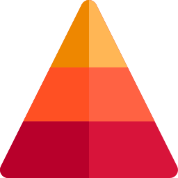 Pyramidal icon