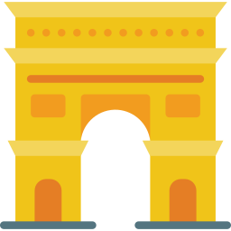 arc de triomphe Icône