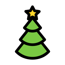 Christmas tree icon