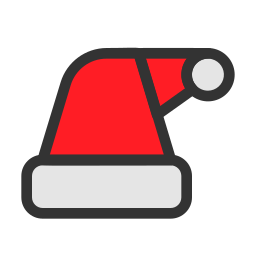 Santa hat icon