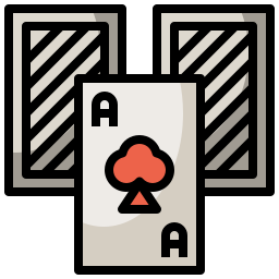 Poker cards icon