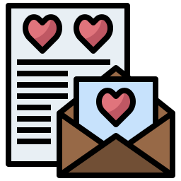 Love letter icon