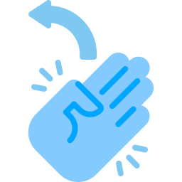 Hand sign icon