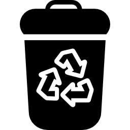 lixeira de reciclagem Ícone