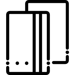 contour des cartes Icône