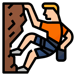 Climbing icon