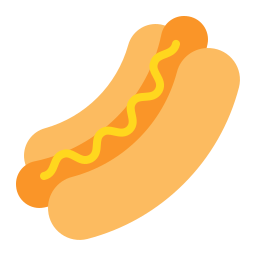 hot dog ikona