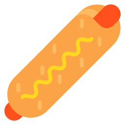 hot dog ikona