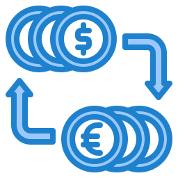 cambio valuta icona