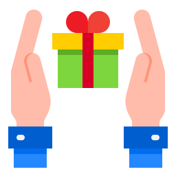 Gift box icon