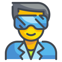 Safety goggles icon