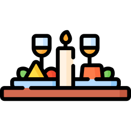 Dinner table icon