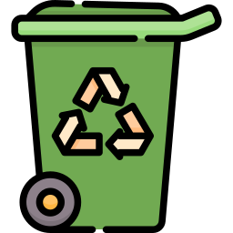 lixeira de reciclagem Ícone