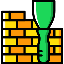 Brick wall icon