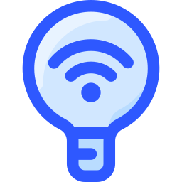 Smart lighting icon