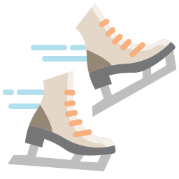 Ice skating icon