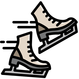 Ice skating icon