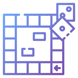 jeu de plateau Icône