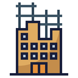 建物 icon